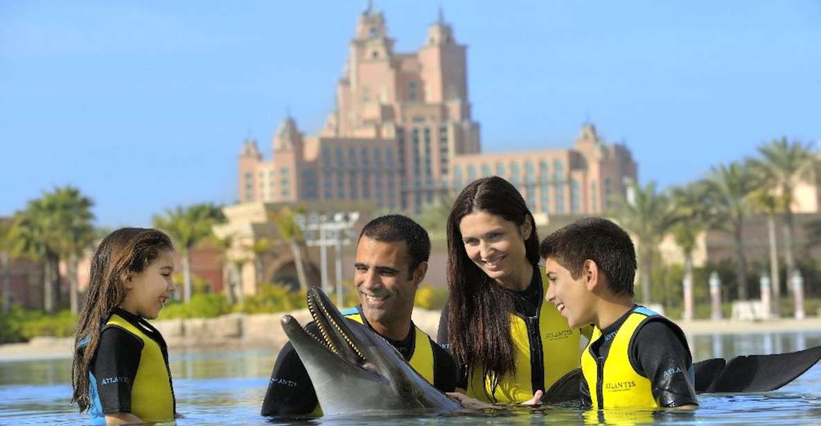 Dubai: Shallow Water Dolphin Encounter at Atlantis